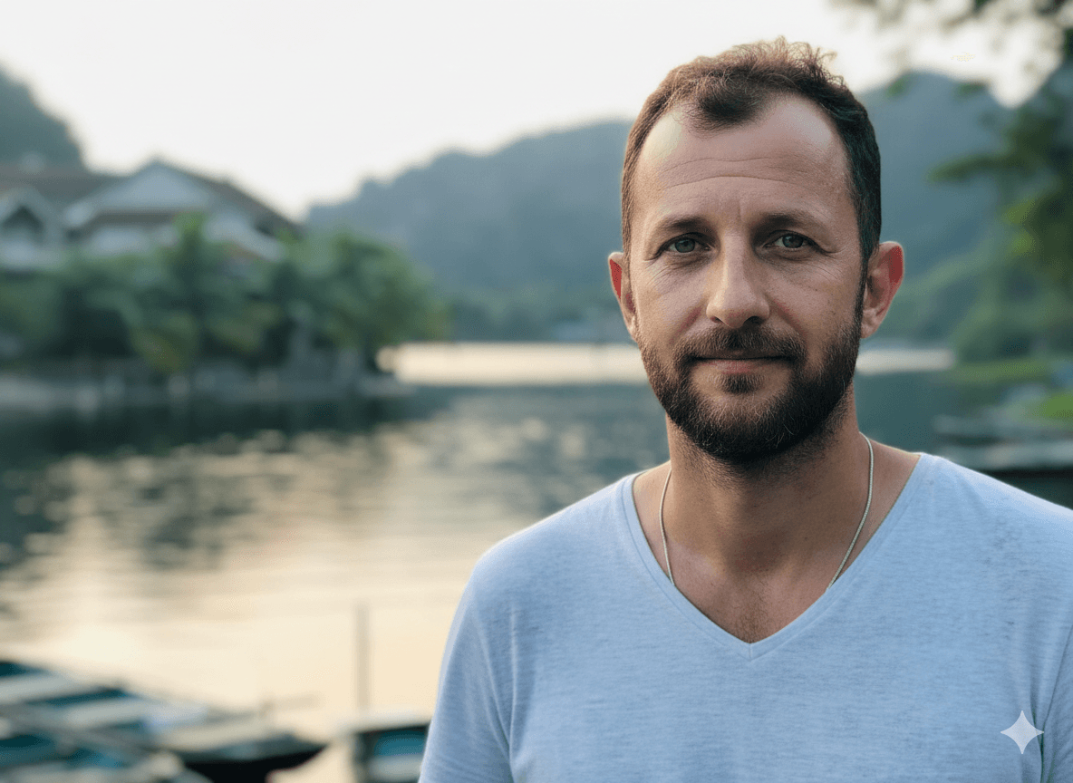 Portret frontal Nikolay Tetradov