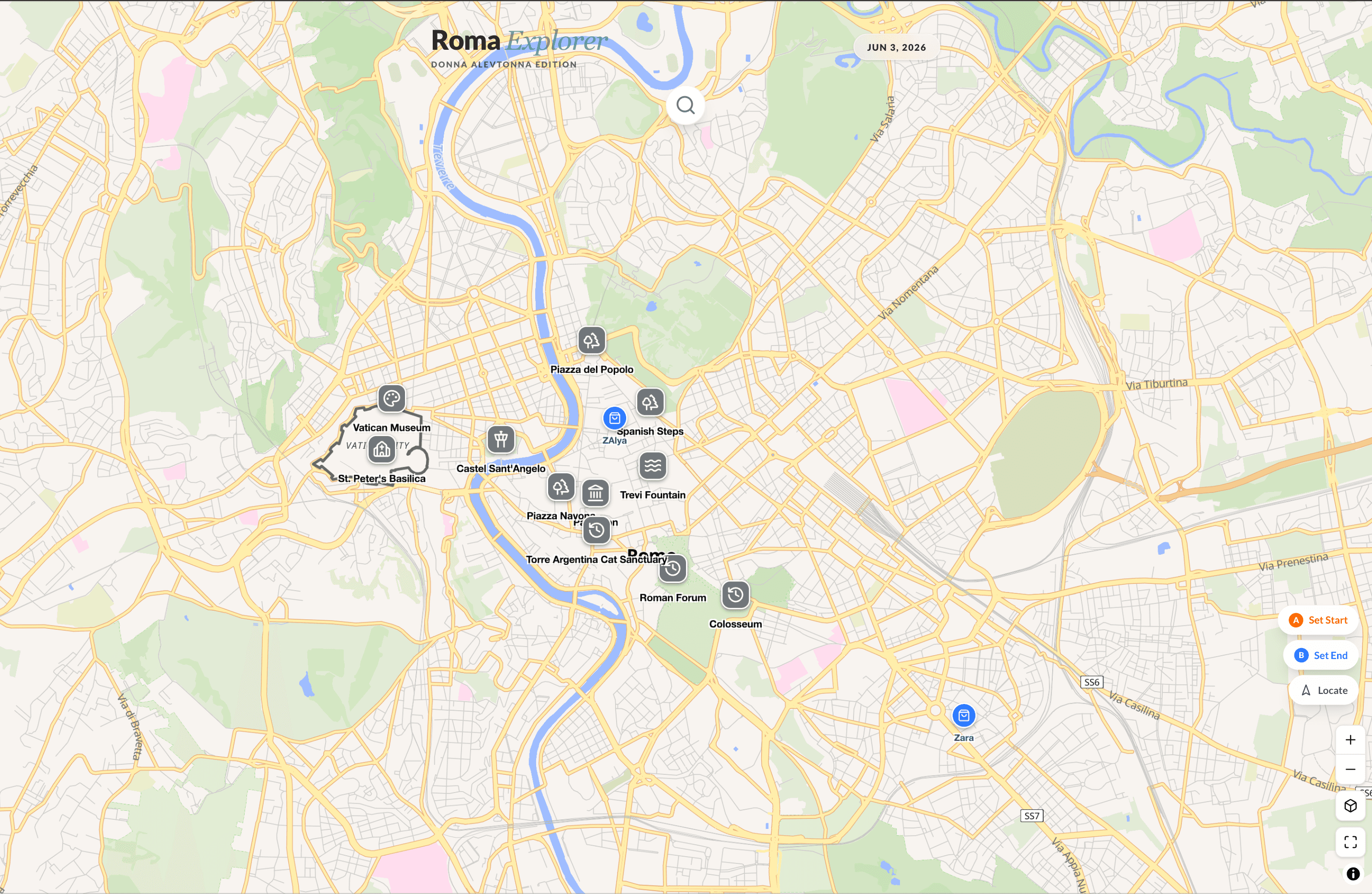 Rome Explorer