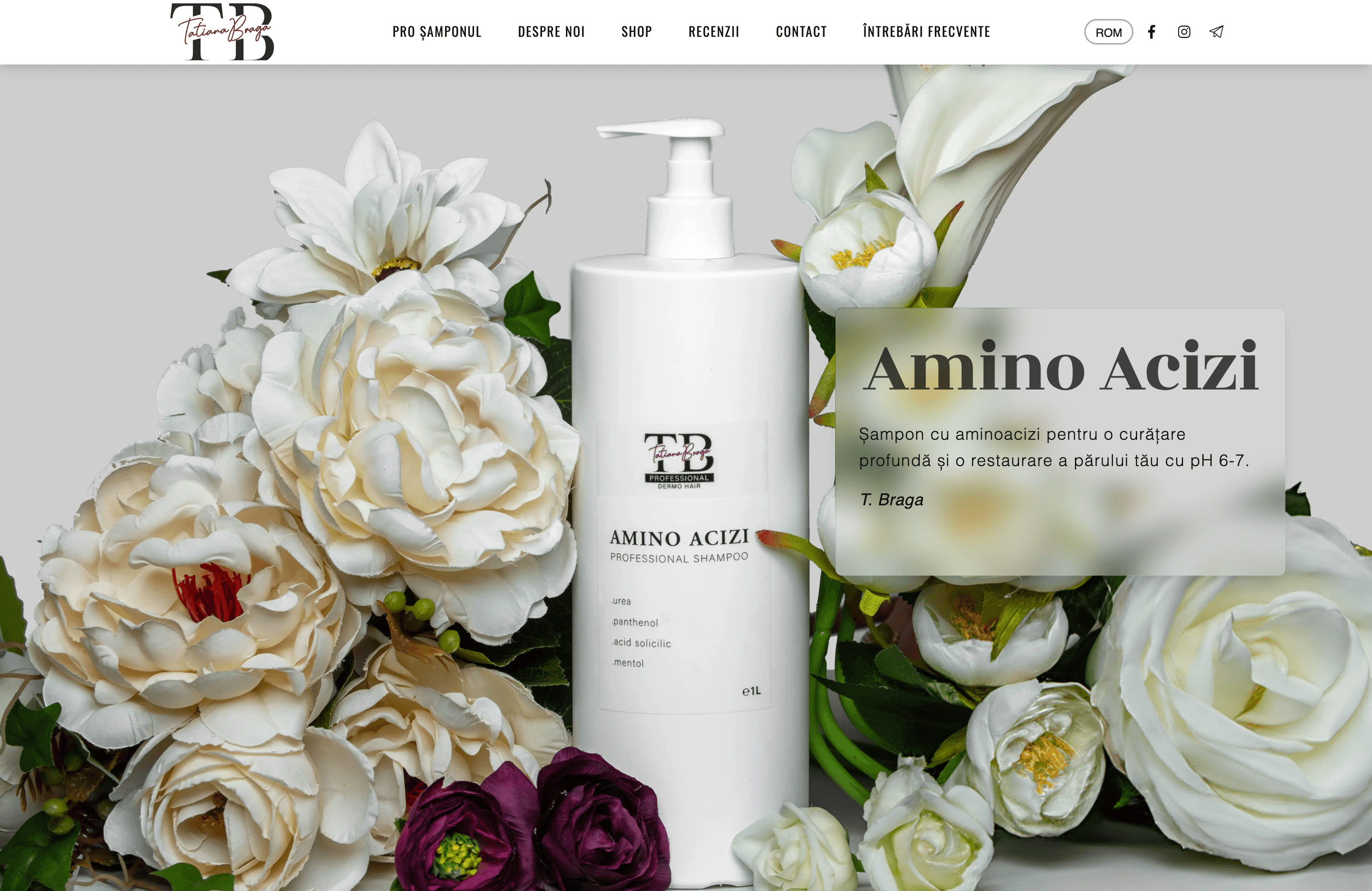TB Shampoo: Șampon Premium cu Aminoacizi